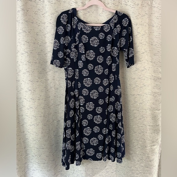 Rabbit Rabbit Rabbit dress in navy blue - Picture 2 of 8